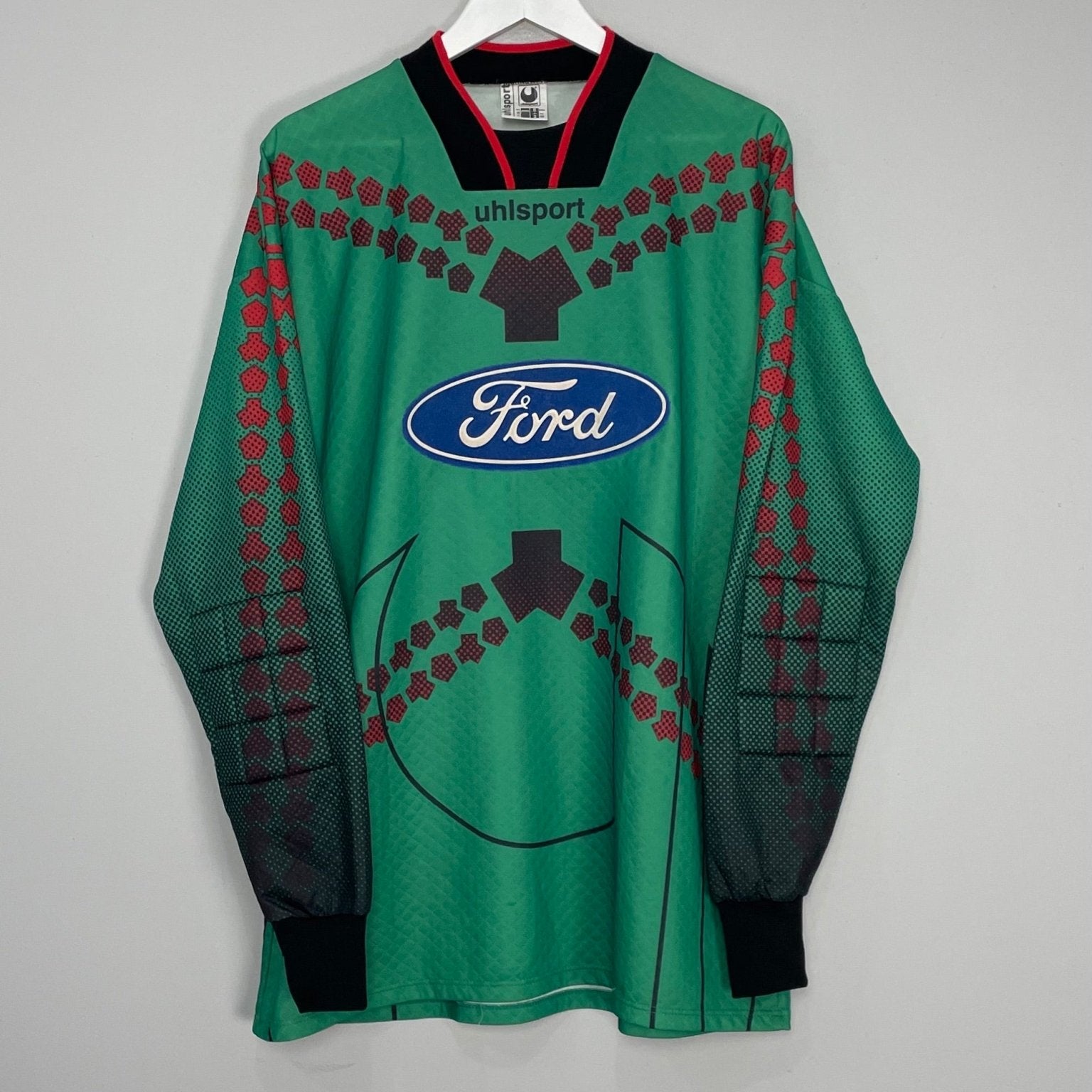 Shop 1996/97 COLOGNE GK SHIRT (XL) UHLSPORT, classic football shirts, vintage football shirts & retro soccer jerseys at Cult Kits