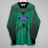 Shop 1996/97 COLOGNE GK SHIRT (XL) UHLSPORT, classic football shirts, vintage football shirts & retro soccer jerseys at Cult Kits