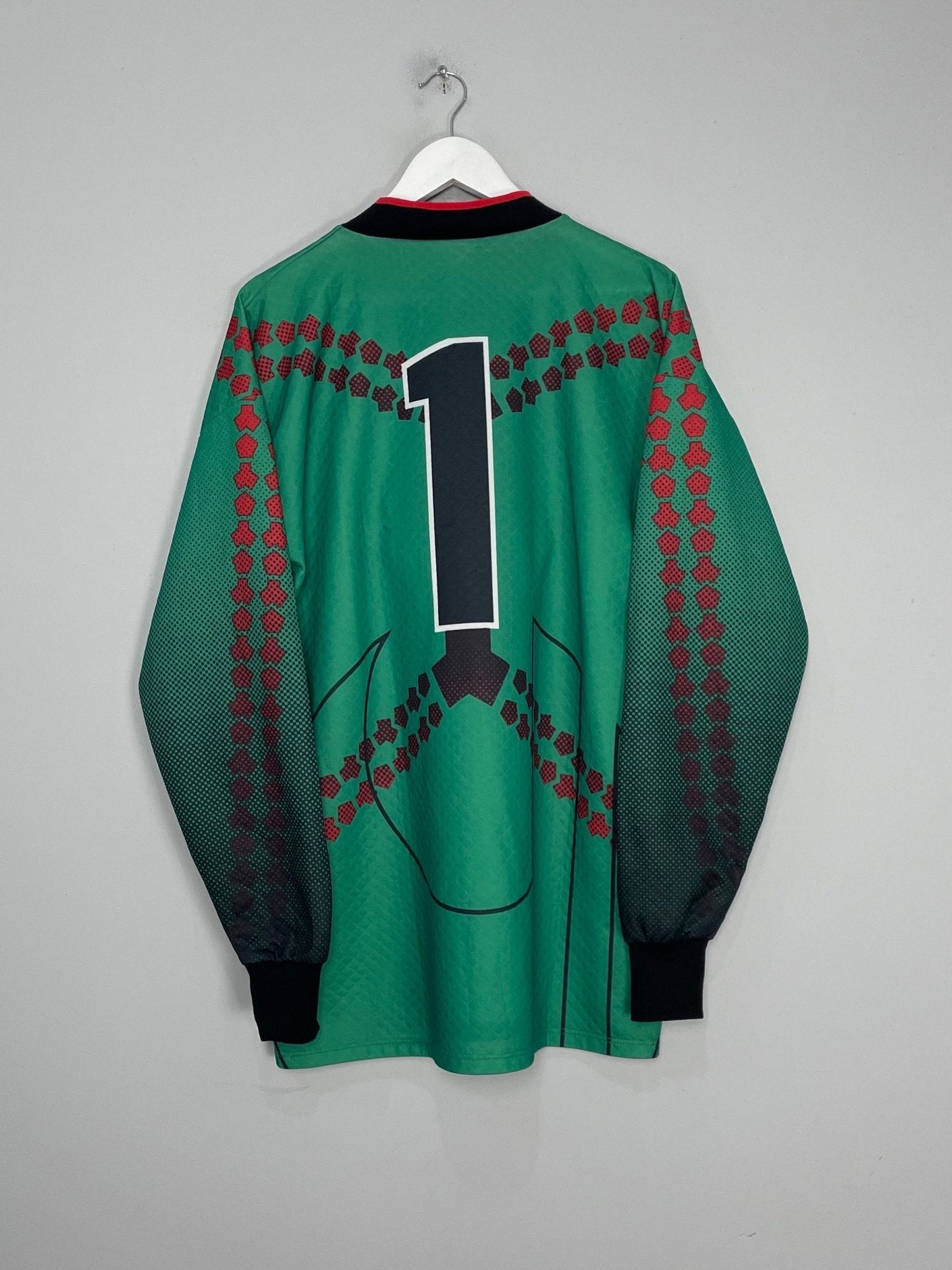 Shop 1996/97 COLOGNE GK SHIRT (XL) UHLSPORT, classic football shirts, vintage football shirts & retro soccer jerseys at Cult Kits