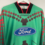 Shop 1996/97 COLOGNE GK SHIRT (XL) UHLSPORT, classic football shirts, vintage football shirts & retro soccer jerseys at Cult Kits