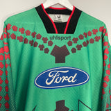 Shop 1996/97 COLOGNE GK SHIRT (XL) UHLSPORT, classic football shirts, vintage football shirts & retro soccer jerseys at Cult Kits