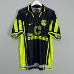 Shop 1996/97 DORTMUND AWAY SHIRT (XL) NIKE, classic football shirts, vintage football shirts & retro soccer jerseys at Cult Kits