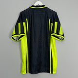 Shop 1996/97 DORTMUND AWAY SHIRT (XL) NIKE, classic football shirts, vintage football shirts & retro soccer jerseys at Cult Kits