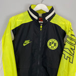 Shop 1996/97 DORTMUND JACKET (L) NIKE, classic football shirts, vintage football shirts & retro soccer jerseys at Cult Kits