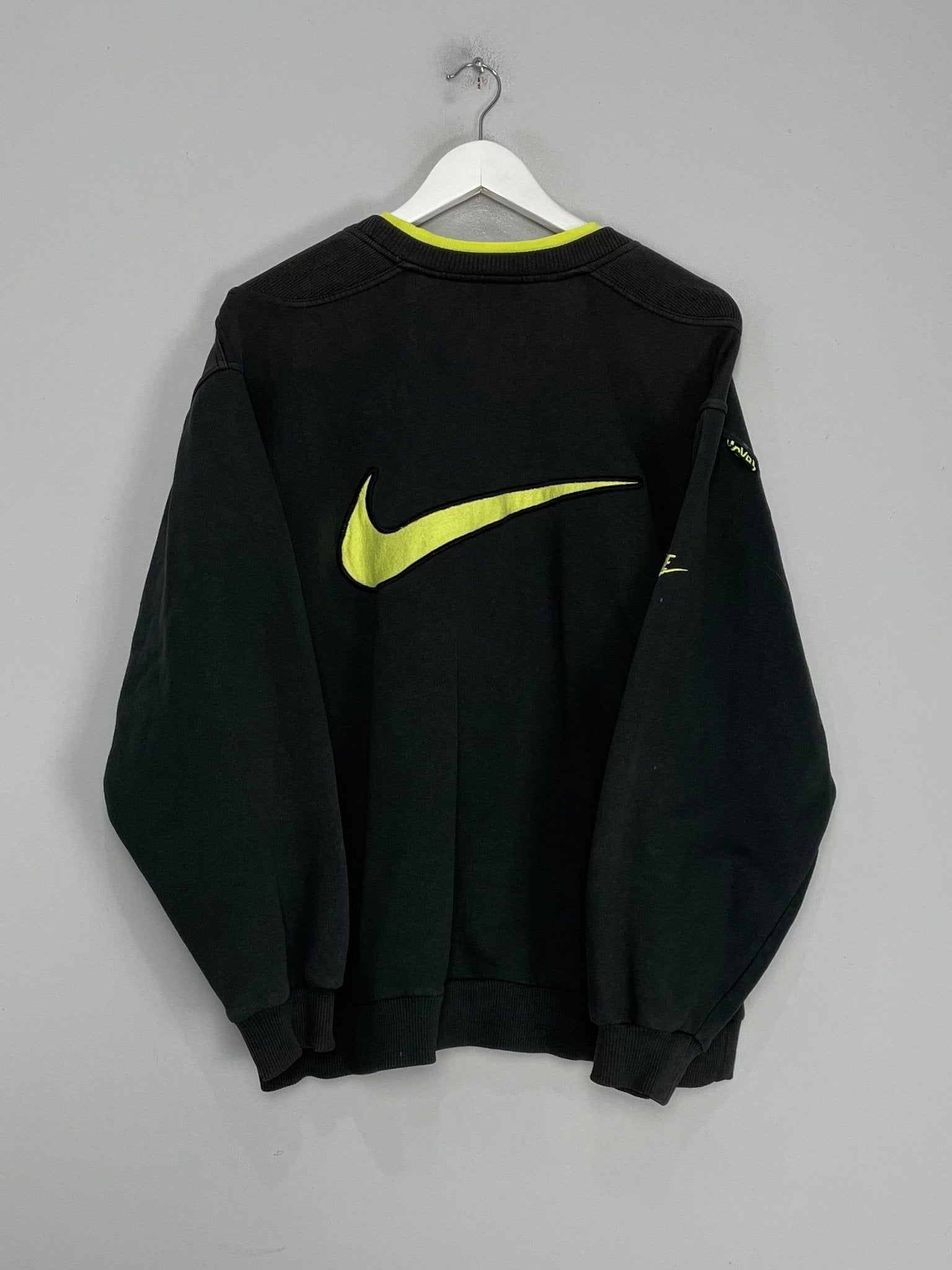 Shop 1996/97 DORTMUND JUMPER (M) NIKE, classic football shirts, vintage football shirts & retro soccer jerseys at Cult Kits