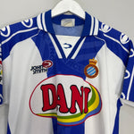 Shop 1996/97 ESPANYOL TAMUDO #23 HOME SHIRT (S) JOHN SMITH, classic football shirts, vintage football shirts & retro soccer jerseys at Cult Kits
