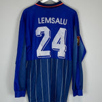 1996/97 FC MAINZ LEMSALU 24 L/S *PLAYER ISSUE* AWAY SHIRT (XXL) LOTTO - Cult Kits - XXL - Buy Vintage Football Shirts, Authentic Retro Football Shirts For Sale, Classic Football Shirts & Soccer Jersey