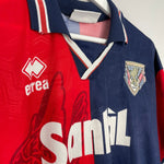 Shop 1996/97 GENOA HOME SHIRT (L) ERREA, classic football shirts, vintage football shirts & retro soccer jerseys at Cult Kits