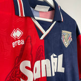 Shop 1996/97 GENOA HOME SHIRT (L) ERREA, classic football shirts, vintage football shirts & retro soccer jerseys at Cult Kits