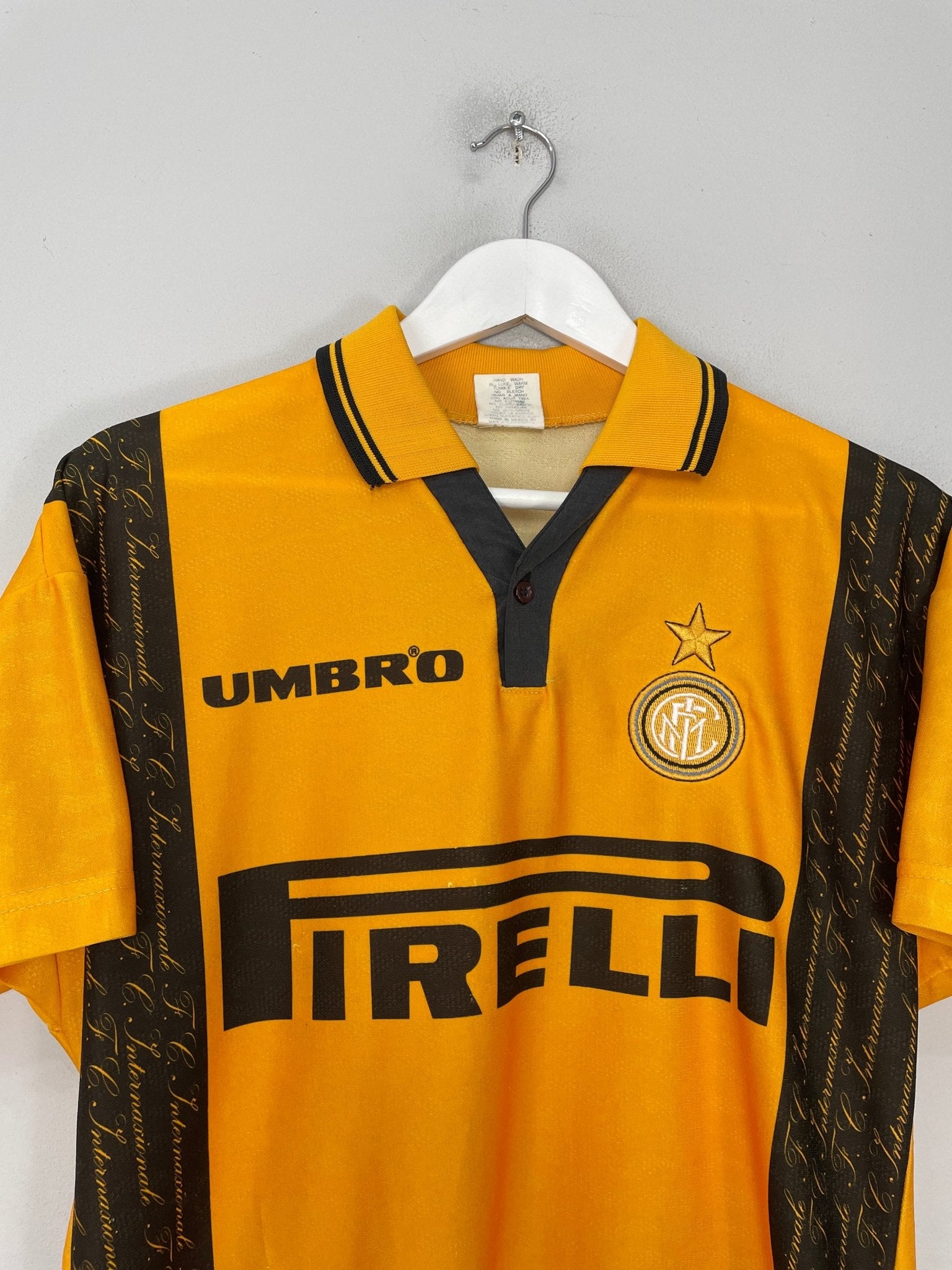 Shop 1996/97 INTER MILAN THIRD SHIRT (M) UMBRO, classic football shirts, vintage football shirts & retro soccer jerseys at Cult Kits