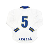 Buy 1996/97 Italy 5 L/S *Player Issue* Away Shirt (L) Nike ~ Free worldwide shipping available ~ Authentic Vintage Football Shirts from Cult Kits