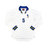 Buy 1996/97 Italy 5 L/S *Player Issue* Away Shirt (L) Nike ~ Free worldwide shipping available ~ Authentic Vintage Football Shirts from Cult Kits