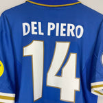 1996/97 ITALY DEL PIERO 14 HOME SHIRT (L) NIKE - Cult Kits - Large - Buy Vintage Football Shirts, Authentic Retro Football Shirts For Sale, Classic Football Shirts & Soccer Jersey