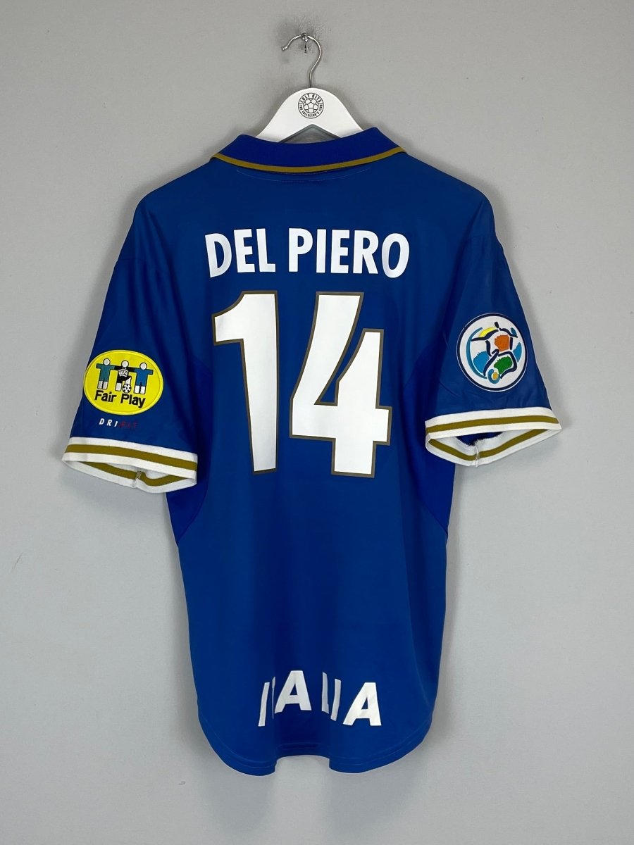 1996/97 ITALY DEL PIERO 14 HOME SHIRT (L) NIKE - Cult Kits - Large - Buy Vintage Football Shirts, Authentic Retro Football Shirts For Sale, Classic Football Shirts & Soccer Jersey