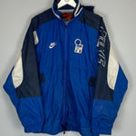 Shop 1996/97 ITALY TRACK JACKET (L) NIKE, classic football shirts, vintage football shirts & retro soccer jerseys at Cult Kits