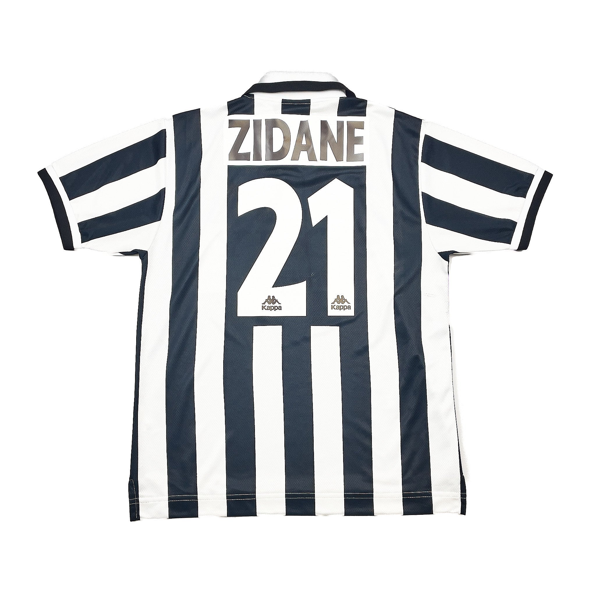 Buy 1996/97 JUVENTUS ZIDANE 21 HOME SHIRT (M) KAPPA ~ Free worldwide shipping available ~ Authentic Vintage Football Shirts from Cult Kits