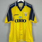 Shop 1996/97 LAZIO NESTA #13 AWAY SHIRT (XL) UMBRO, classic football shirts, vintage football shirts & retro soccer jerseys at Cult Kits