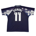 Buy 1996/97 Lazio Signori 11 Third Shirt (XXL) Umbro ~ Free worldwide shipping ~ Authentic Vintage Football Shirts from Cult Kits