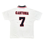 Buy 1996/97 Manchester United Cantona 7 Away Shirt (L) Umbro ~ Free worldwide shipping ~ Authentic Vintage Football Shirts from Cult Kits