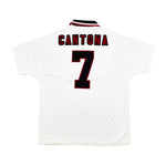 Buy 1996/97 Manchester United Cantona 7 Away Shirt (XL) Umbro ~ Free worldwide shipping ~ Authentic Vintage Football Shirts from Cult Kits