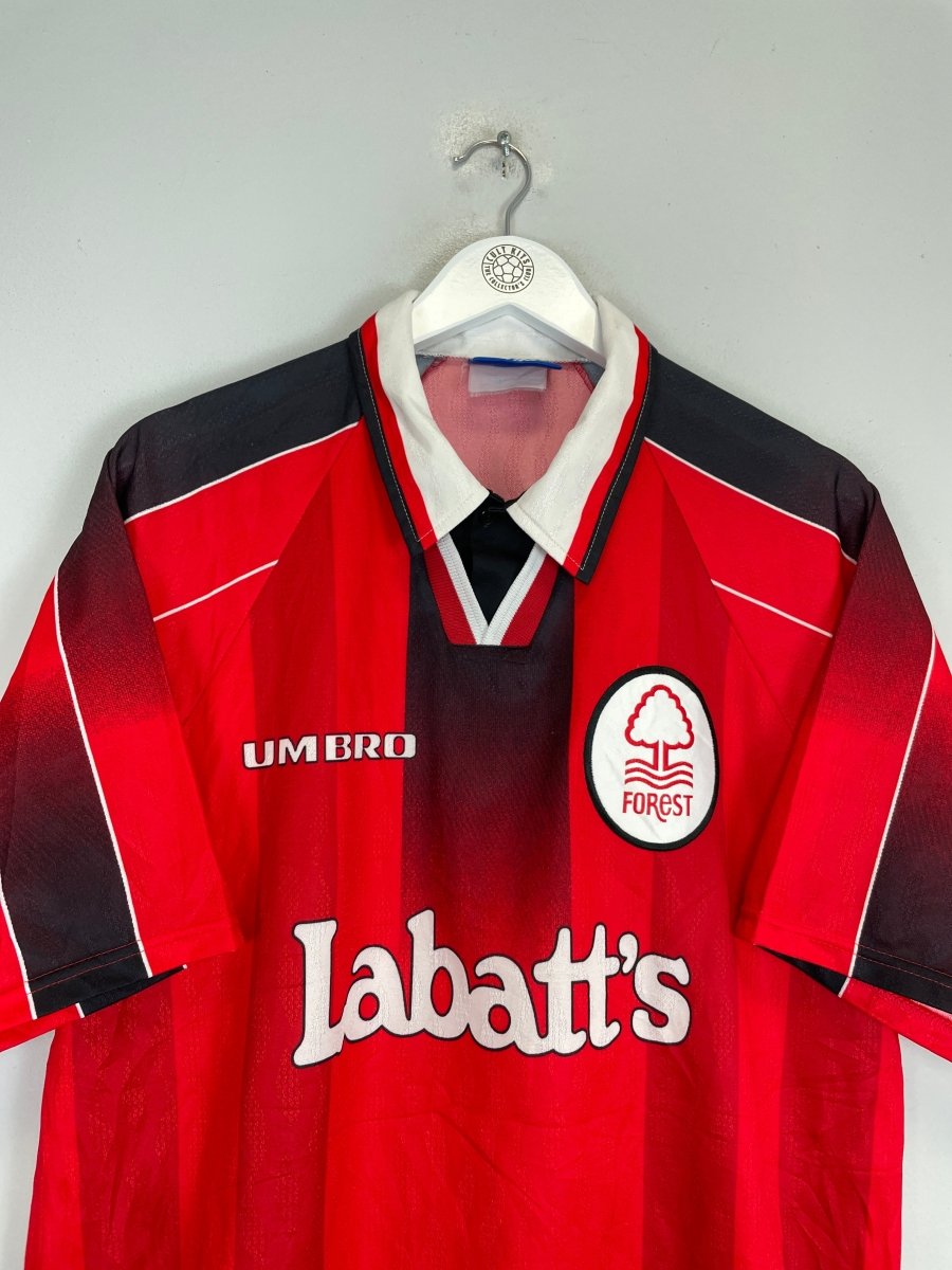 1996/97 NOTTINGHAM FOREST HOME SHIRT (XL) UMBRO - Cult Kits - XL - Buy Vintage Football Shirts, Authentic Retro Football Shirts For Sale, Classic Football Shirts & Soccer Jersey