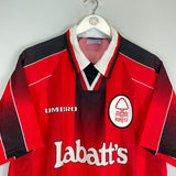 1996/97 NOTTINGHAM FOREST HOME SHIRT (XL) UMBRO - Cult Kits - XL - Buy Vintage Football Shirts, Authentic Retro Football Shirts For Sale, Classic Football Shirts & Soccer Jersey