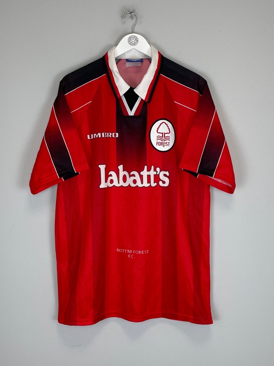 1996/97 NOTTINGHAM FOREST HOME SHIRT (XL) UMBRO - Cult Kits - XL - Buy Vintage Football Shirts, Authentic Retro Football Shirts For Sale, Classic Football Shirts & Soccer Jersey