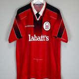 1996/97 NOTTINGHAM FOREST HOME SHIRT (XL) UMBRO - Cult Kits - XL - Buy Vintage Football Shirts, Authentic Retro Football Shirts For Sale, Classic Football Shirts & Soccer Jersey
