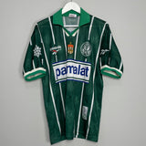 Shop 1996/97 PALMEIRAS #10 HOME SHIRT (M) REEBOK, classic football shirts, vintage football shirts & retro soccer jerseys at Cult Kits