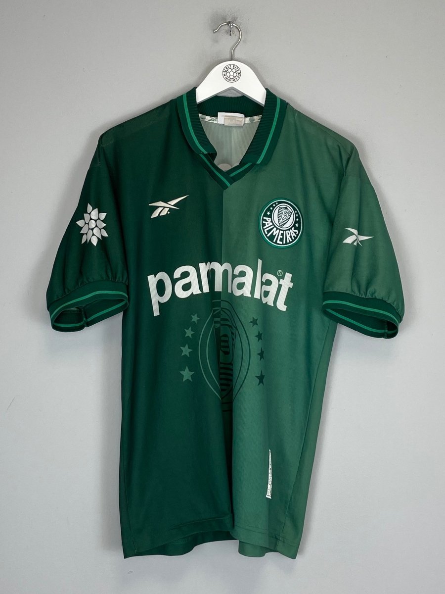 1996/97 PALMEIRAS HOME SHIRT (M) REEBOK - Cult Kits - Medium - Buy Vintage Football Shirts, Authentic Retro Football Shirts For Sale, Classic Football Shirts & Soccer Jersey