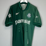 1996/97 PALMEIRAS HOME SHIRT (M) REEBOK - Cult Kits - Medium - Buy Vintage Football Shirts, Authentic Retro Football Shirts For Sale, Classic Football Shirts & Soccer Jersey