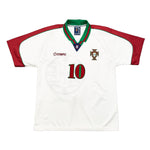 Buy 1996/97 Portugal Rui Costa 10 Away Shirt (M) Olympic ~ Free worldwide shipping ~ Authentic Vintage Football Shirts from Cult Kits