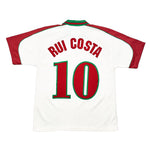 Buy 1996/97 Portugal Rui Costa 10 Away Shirt (M) Olympic ~ Free worldwide shipping ~ Authentic Vintage Football Shirts from Cult Kits