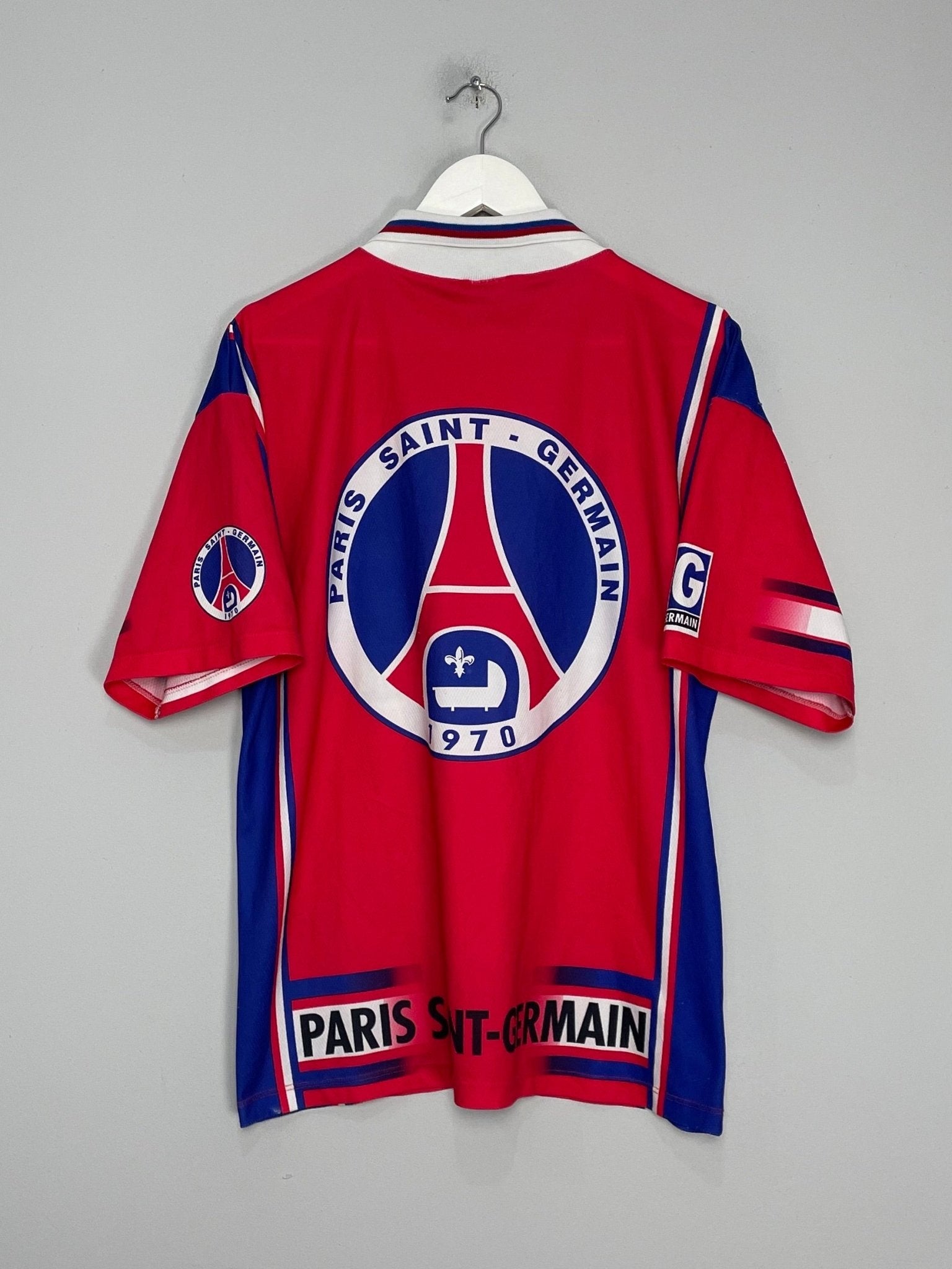 Shop 1996/97 PSG TRAINING SHIRT (M) OM, classic football shirts, vintage football shirts & retro soccer jerseys at Cult Kits