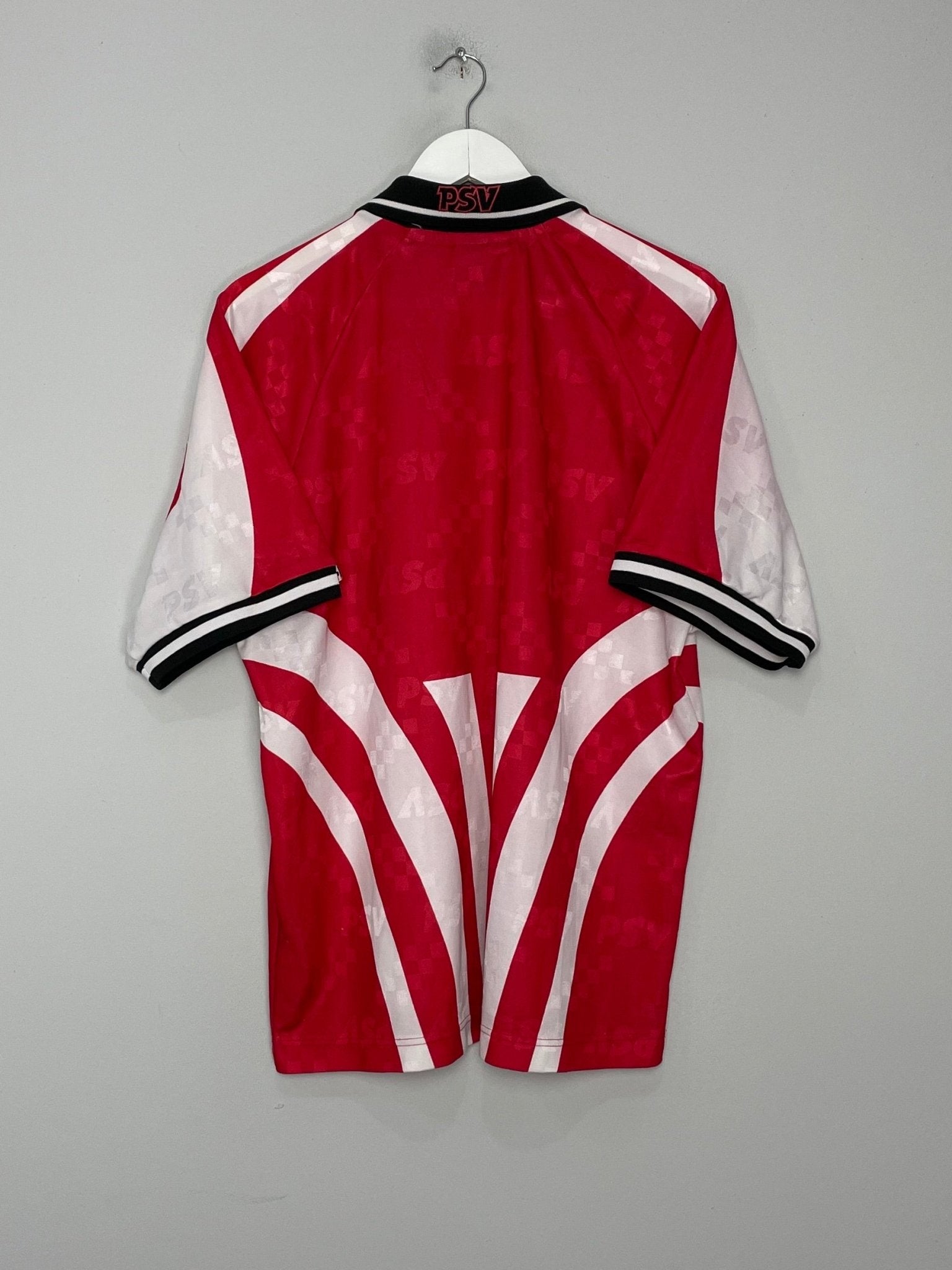 Shop 1996/97 PSV HOME SHIRT (XL) NIKE, classic football shirts, vintage football shirts & retro soccer jerseys at Cult Kits