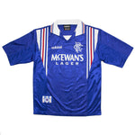 Buy 1996/97 Rangers Gascoigne 8 Home Shirt (M) Adidas ~ Free worldwide shipping ~ Authentic Vintage Football Shirts from Cult Kits