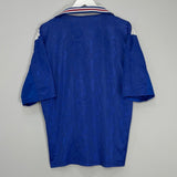 Shop 1996/97 RANGERS HOME SHIRT (L) ADIDAS, classic football shirts, vintage football shirts & retro soccer jerseys at Cult Kits