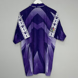 Shop 1996/97 REAL MADRID AWAY SHIRT (L) KELME, classic football shirts, vintage football shirts & retro soccer jerseys at Cult Kits