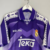 1996/97 REAL MADRID AWAY SHIRT (L) KELME - Cult Kits - Large - Buy Vintage Football Shirts, Authentic Retro Football Shirts For Sale, Classic Football Shirts & Soccer Jersey