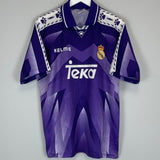 1996/97 REAL MADRID AWAY SHIRT (L) KELME - Cult Kits - Large - Buy Vintage Football Shirts, Authentic Retro Football Shirts For Sale, Classic Football Shirts & Soccer Jersey