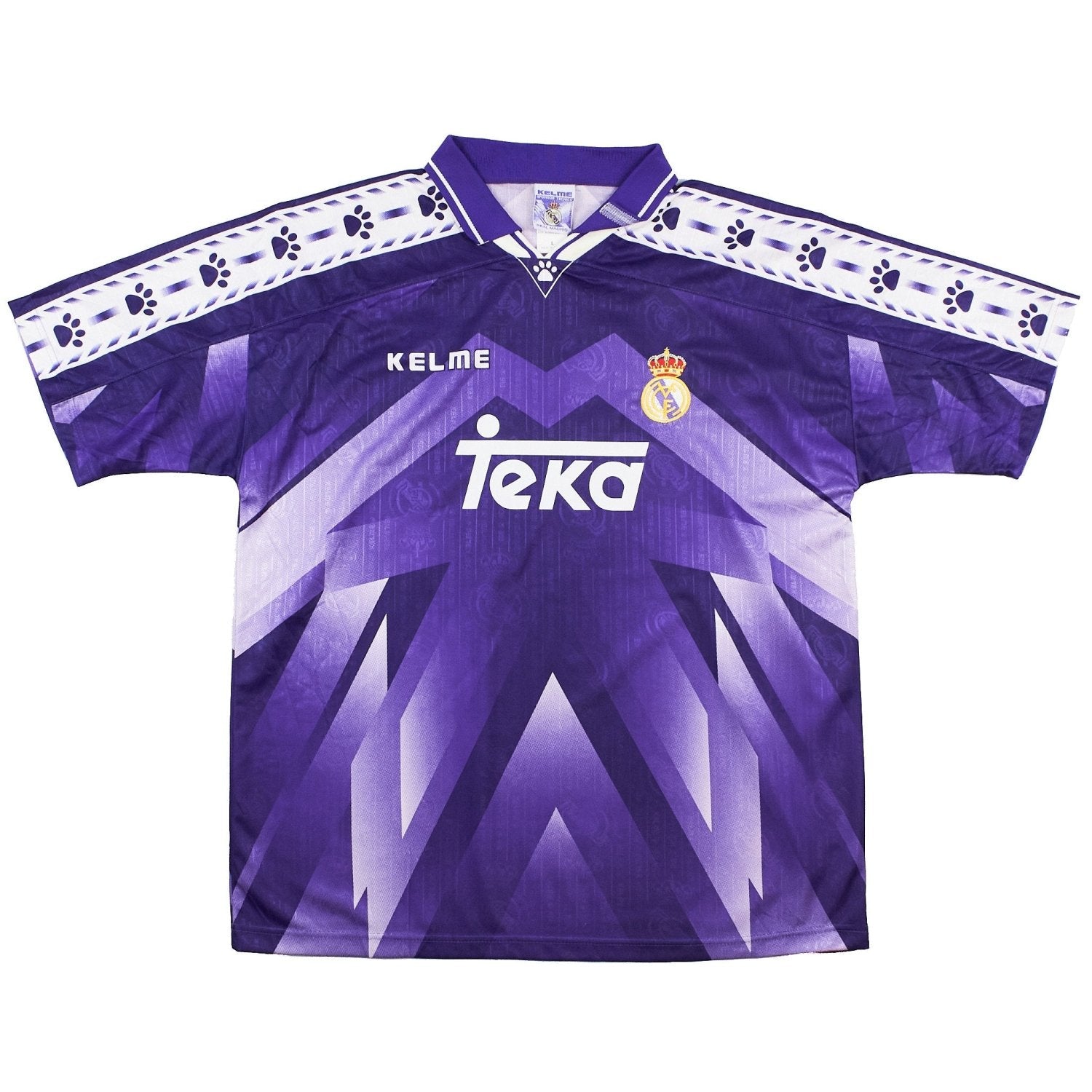 1996 Real Madrid Kelme football shirt - view 2 - Cult Kits