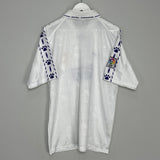 Shop 1996/97 REAL MADRID HOME SHIRT (M) KELME, classic football shirts, vintage football shirts & retro soccer jerseys at Cult Kits
