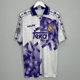 Shop 1996/97 REAL MADRID THIRD SHIRT (L) KELME, classic football shirts, vintage football shirts & retro soccer jerseys at Cult Kits