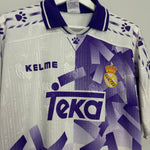 Shop 1996/97 REAL MADRID THIRD SHIRT (L) KELME, classic football shirts, vintage football shirts & retro soccer jerseys at Cult Kits