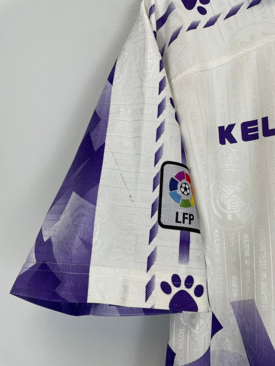 1996/97 REAL MADRID THIRD SHIRT (XL) KELME - Cult Kits - XL - Buy Vintage Football Shirts, Authentic Retro Football Shirts For Sale, Classic Football Shirts & Soccer Jersey