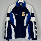 1996/97 REAL MADRID TRACKSUIT TOP (S) KELME - Cult Kits - Small - Buy Vintage Football Shirts, Authentic Retro Football Shirts For Sale, Classic Football Shirts & Soccer Jersey