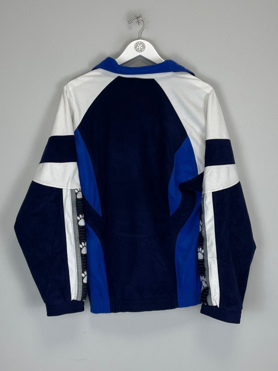 1996/97 REAL MADRID TRACKSUIT TOP (S) KELME - Cult Kits - Small - Buy Vintage Football Shirts, Authentic Retro Football Shirts For Sale, Classic Football Shirts & Soccer Jersey