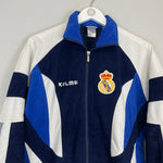 1996/97 REAL MADRID TRACKSUIT TOP (S) KELME - Cult Kits - Small - Buy Vintage Football Shirts, Authentic Retro Football Shirts For Sale, Classic Football Shirts & Soccer Jersey