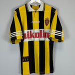 Shop 1996/97 REAL ZARAGOZA AWAY SHIRT (S) ADIDAS, classic football shirts, vintage football shirts & retro soccer jerseys at Cult Kits