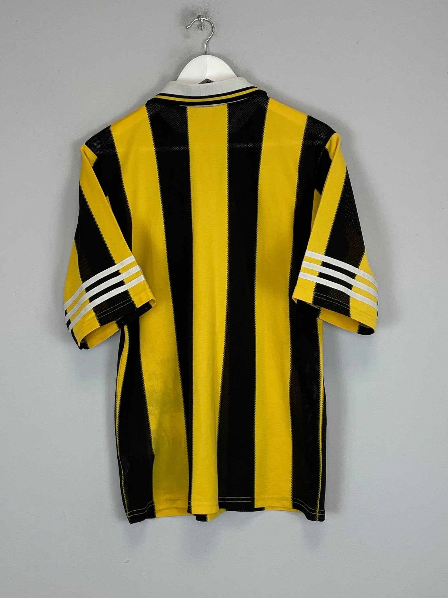 Shop 1996/97 REAL ZARAGOZA AWAY SHIRT (S) ADIDAS, classic football shirts, vintage football shirts & retro soccer jerseys at Cult Kits
